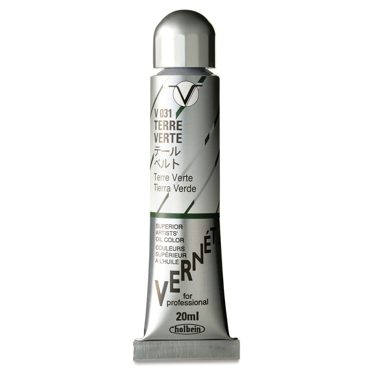 Holbein Vernét Superior Artists' Oil Color - Terre Verte, 20 ml tube